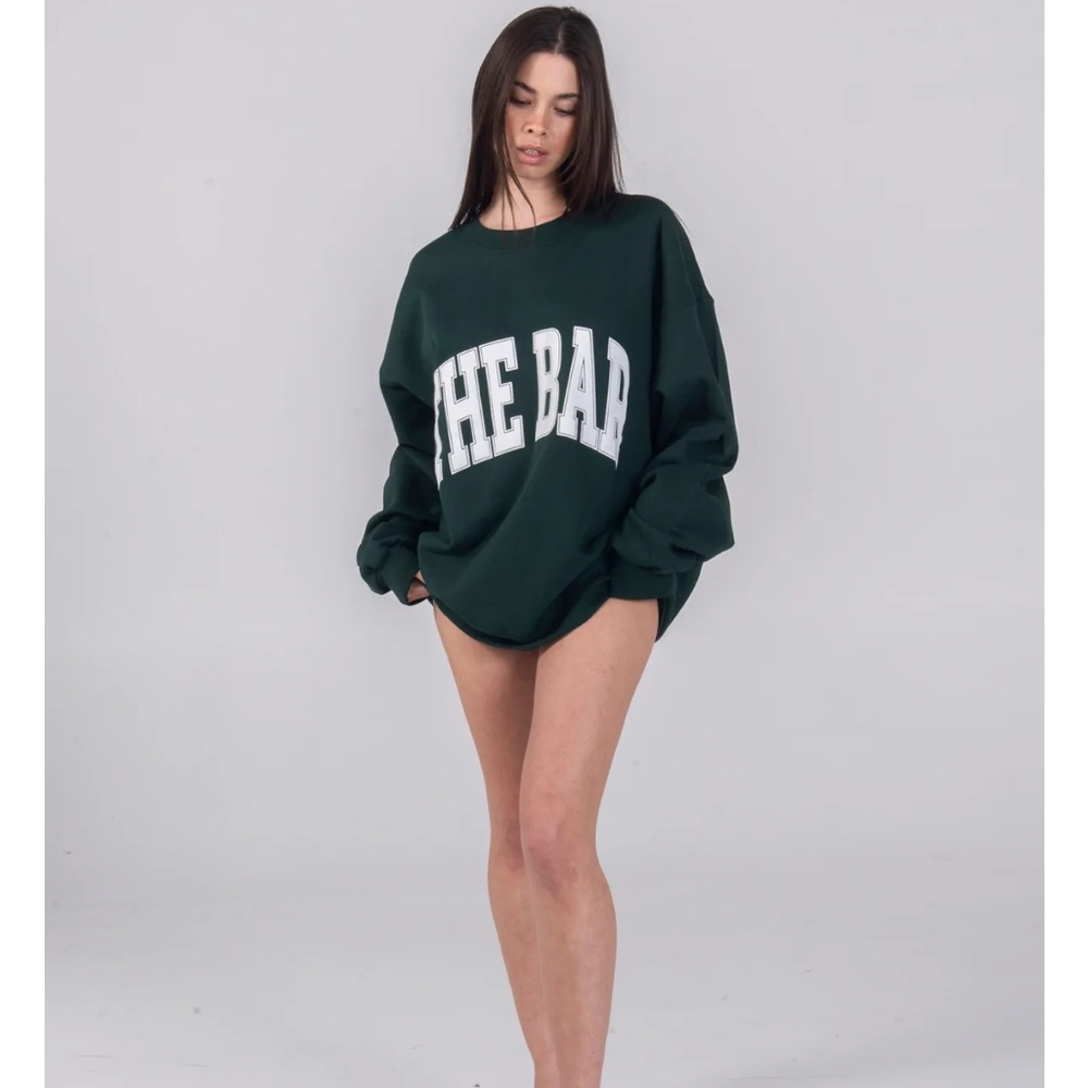 NWT The Bar Varsity Sweatshirt, M